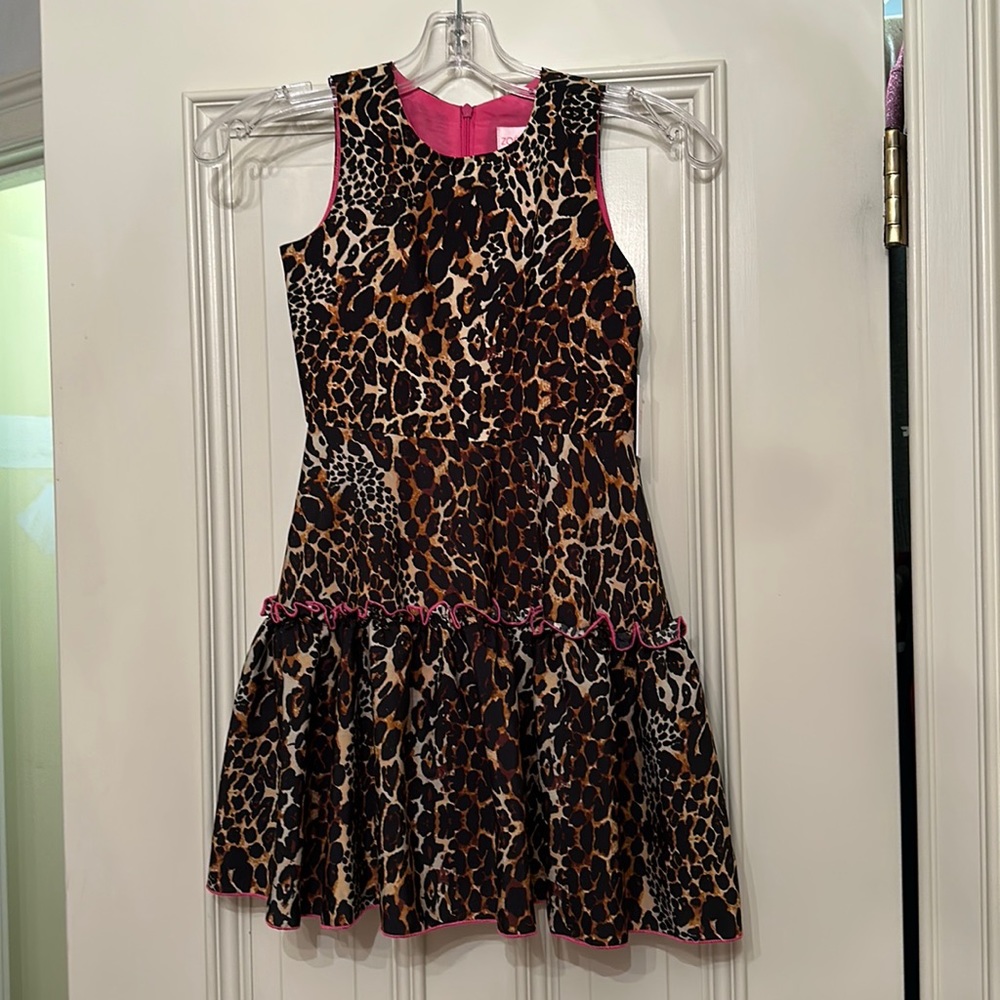 Girls Zoe LTD Cheetah print dress